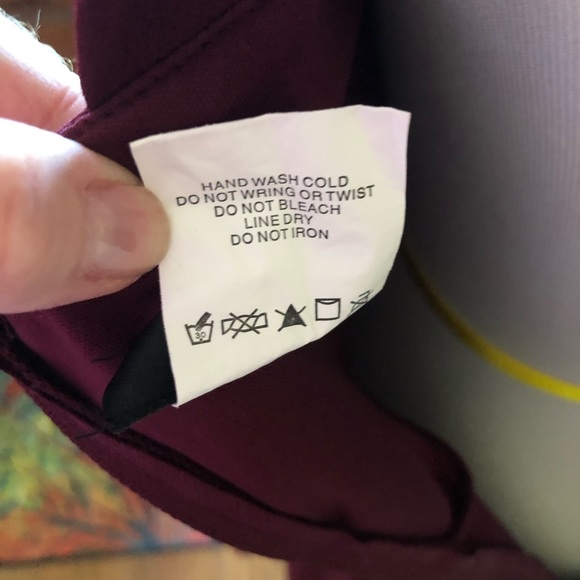 Juniors B Darlin Burgundy Semi-formal Dress - Picture 7 of 7